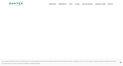 Desktop Screenshot of dantexpolska.pl